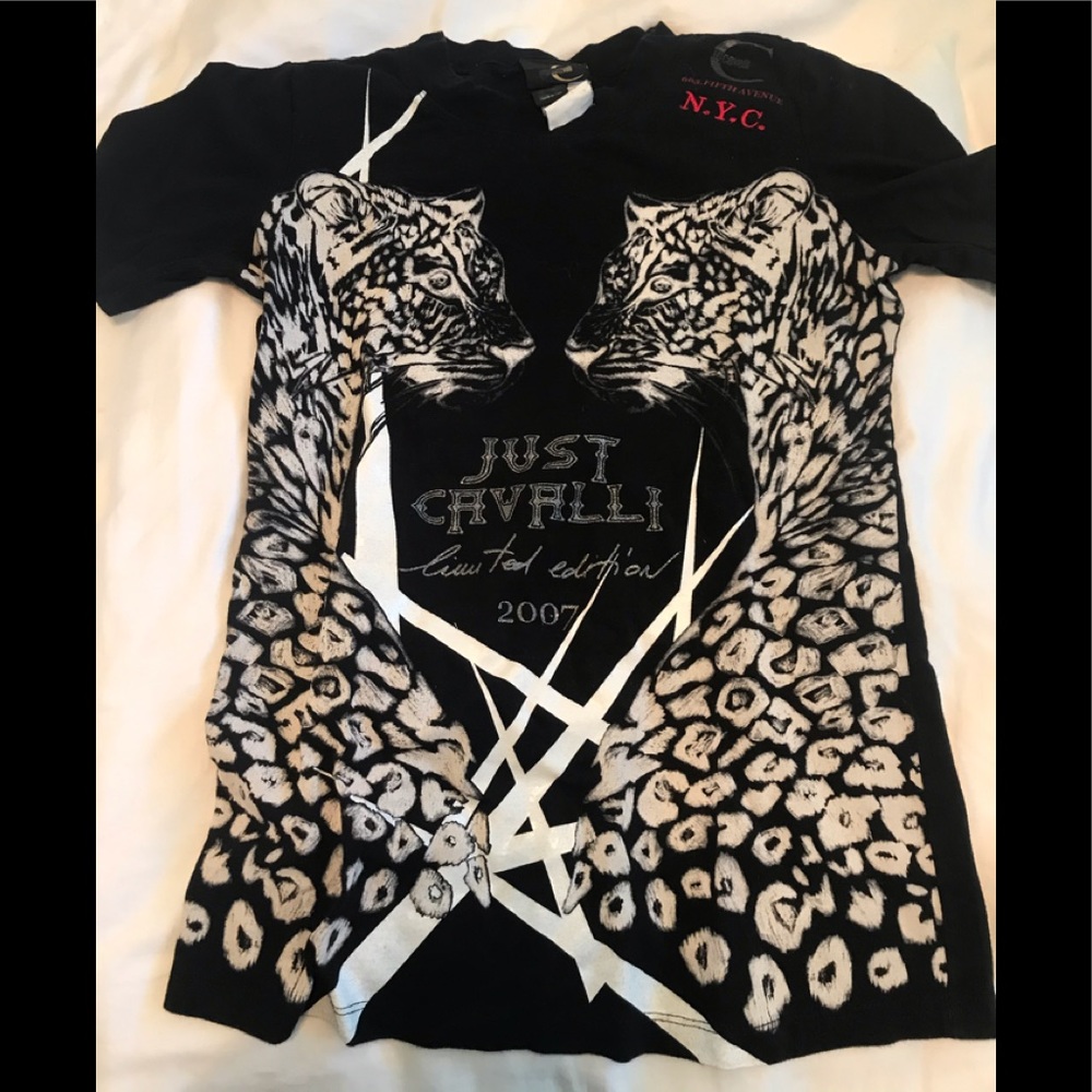 Just Cavalli xs limited edition t-shirt